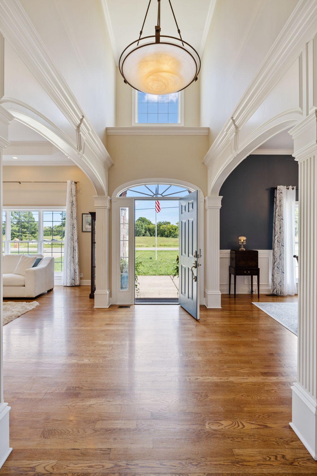 5000 Rucker Christiana Road Christiana, TN 37037 - Photo 12 of 73 a view of an entryway with a chandelier
