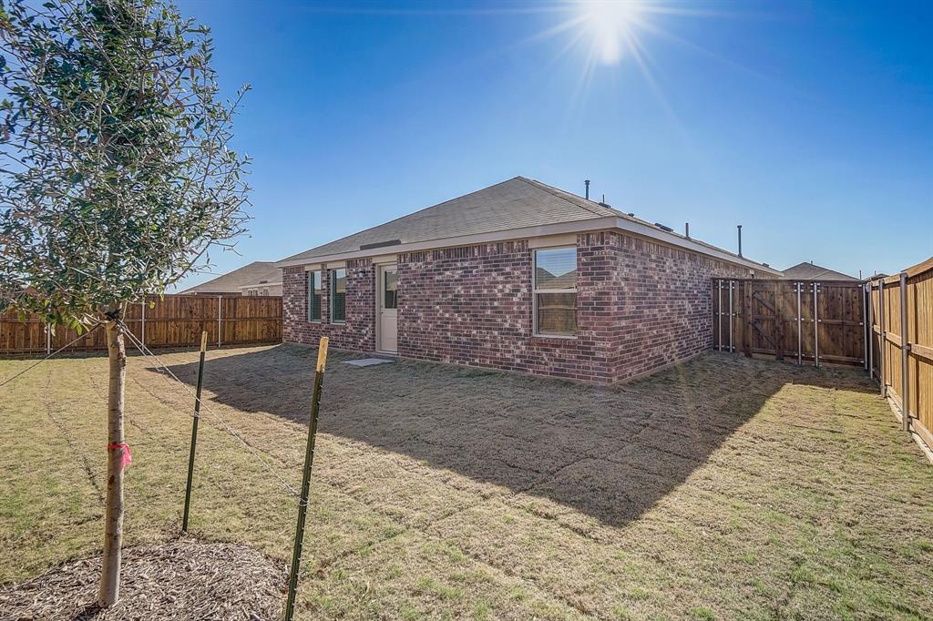 2817 Watchpoint Road Little Elm, TX 75068 - Photo 37 of 40 a large brick house with a yard