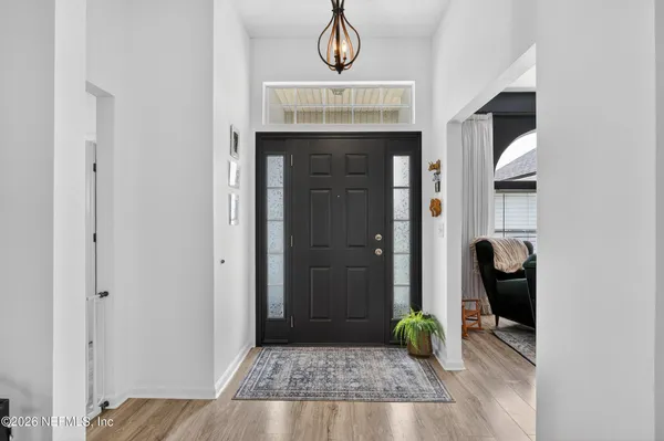 a view of a entryway door