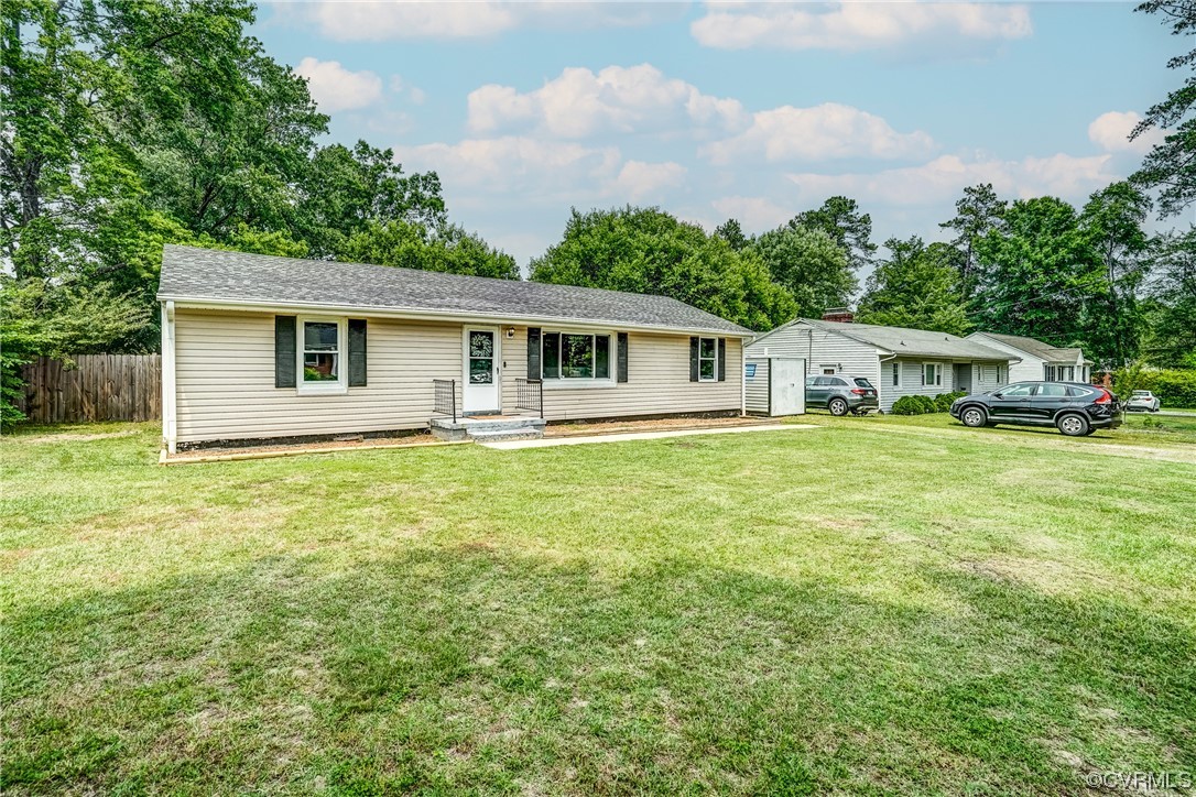 3312 Hawkins Road Henrico, VA 23228 - Photo 4 of 32 a house view with swimming pool and garden space