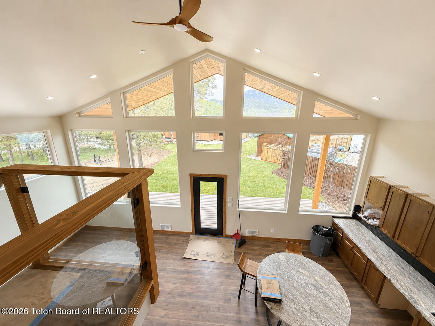 347 Alpine Mdw Loop Alpine, WY 83128 - Photo 22 of 27 Loft to Kitchen
