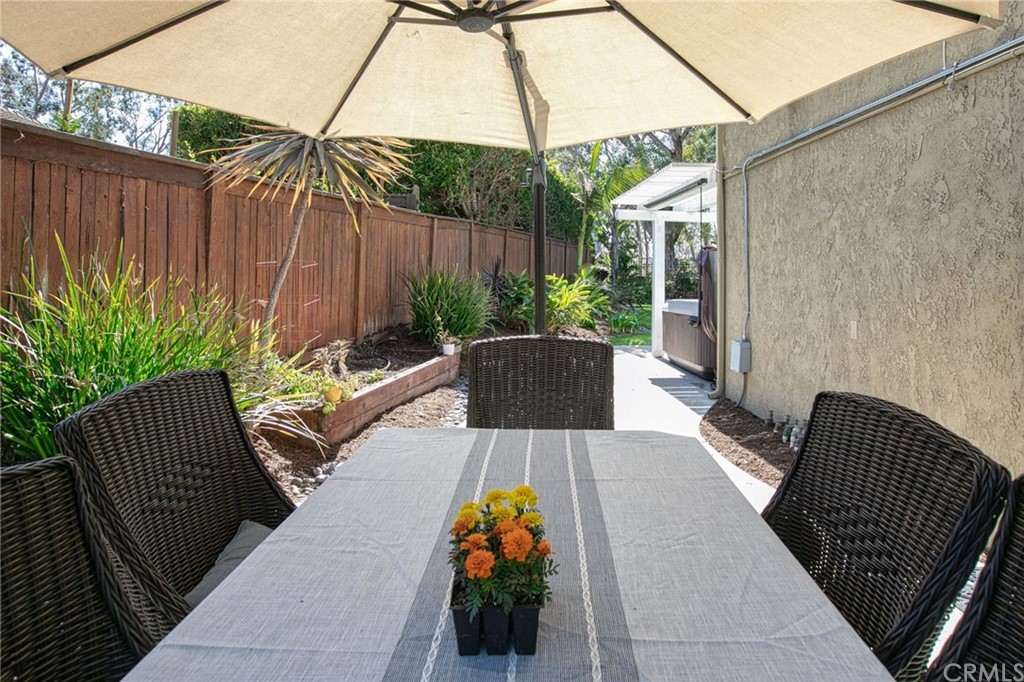 7314 East Equitation Way Orange, CA 92869 - Photo 16 of 37 a view of backyard with outdoor seating and furniture