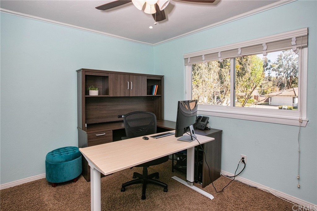 7314 East Equitation Way Orange, CA 92869 - Photo 24 of 37 a view of a workspace with furniture