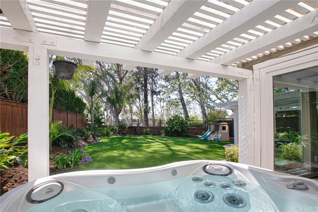 7314 East Equitation Way Orange, CA 92869 - Photo 7 of 37 a view of a porch with furniture and garden
