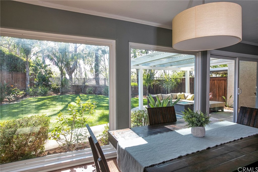 7314 East Equitation Way Orange, CA 92869 - Photo 8 of 37 a view of a dining room with furniture window and outside view