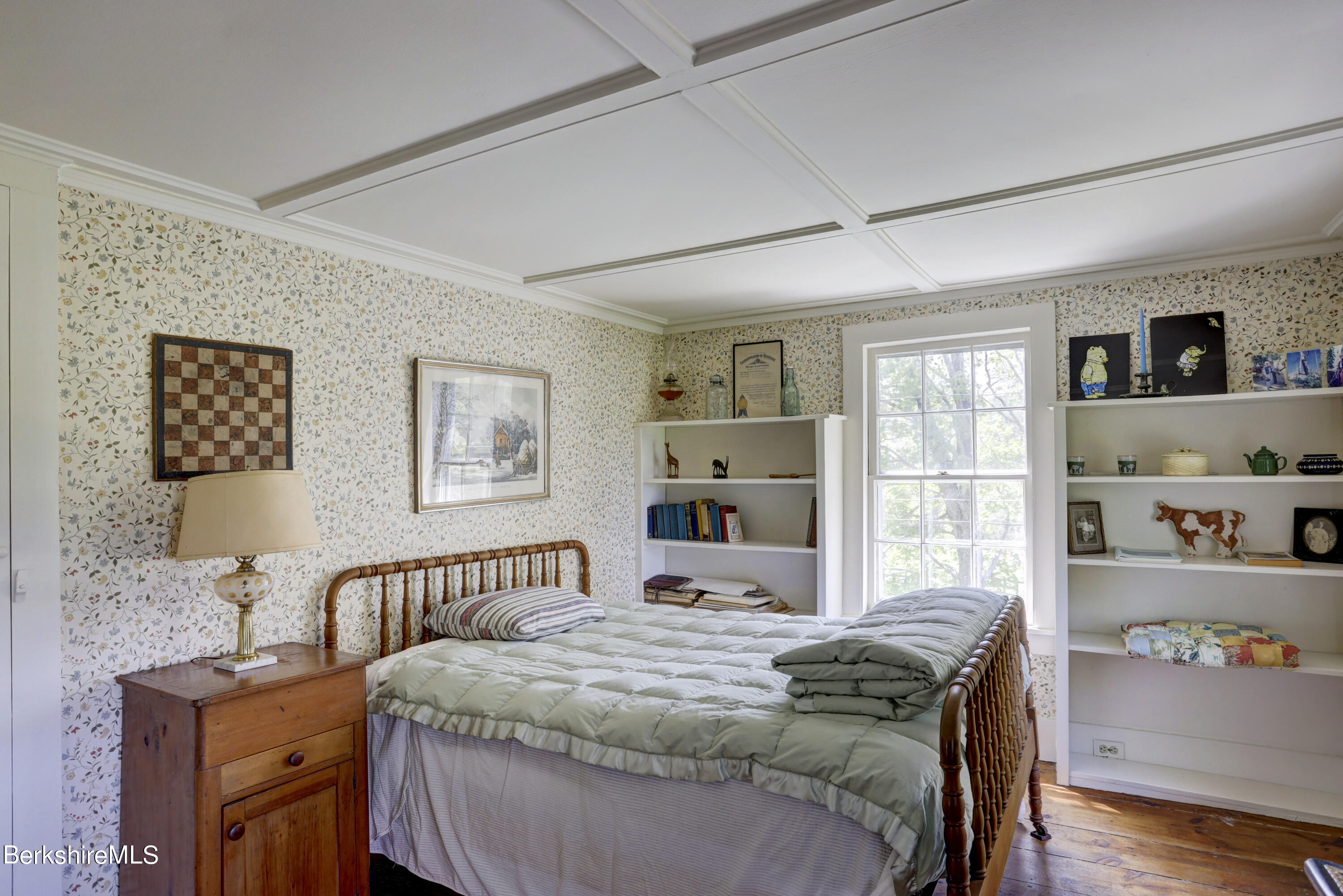 185 Keyes Hill Road New Marlborough, MA 01259 - Photo 26 of 49 a bedroom with a bed and a window