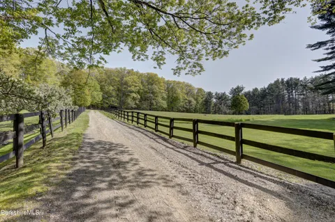 a view of park with trees