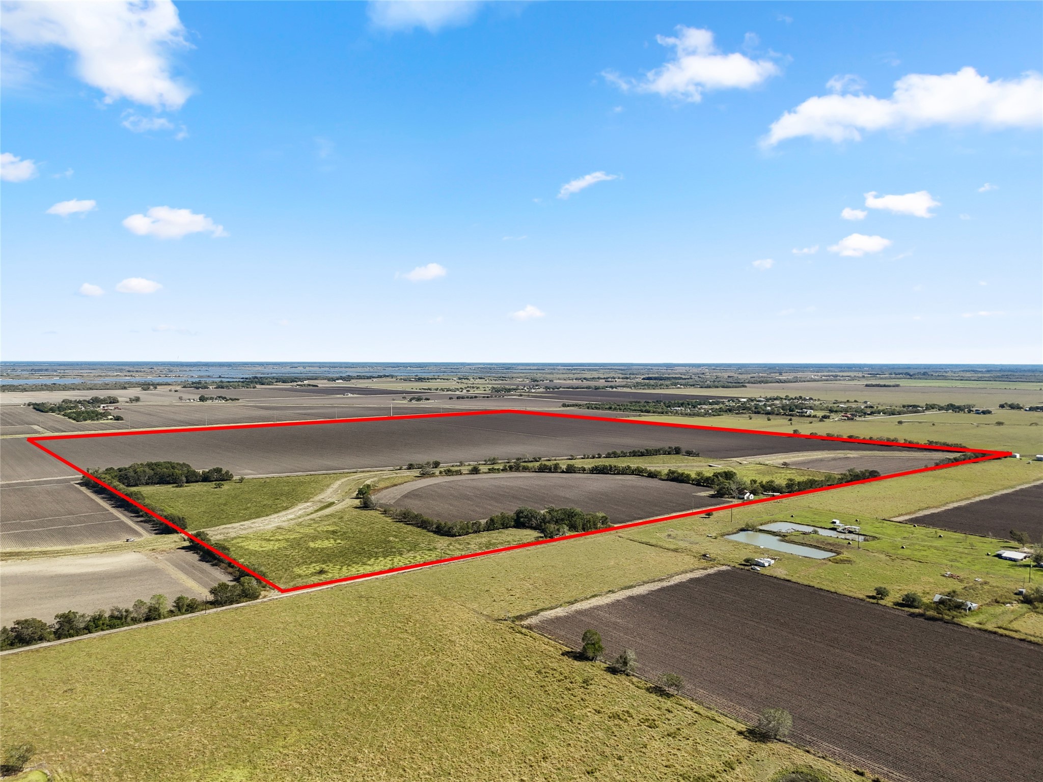 a view of an outdoor space and a lake view