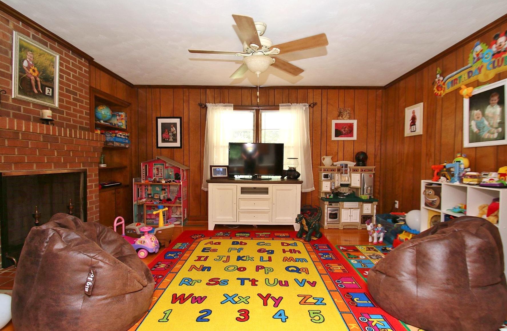 164 Standiford Road Union Hall, VA 24176 - Photo 19 of 40 a bed room with a bed and a television