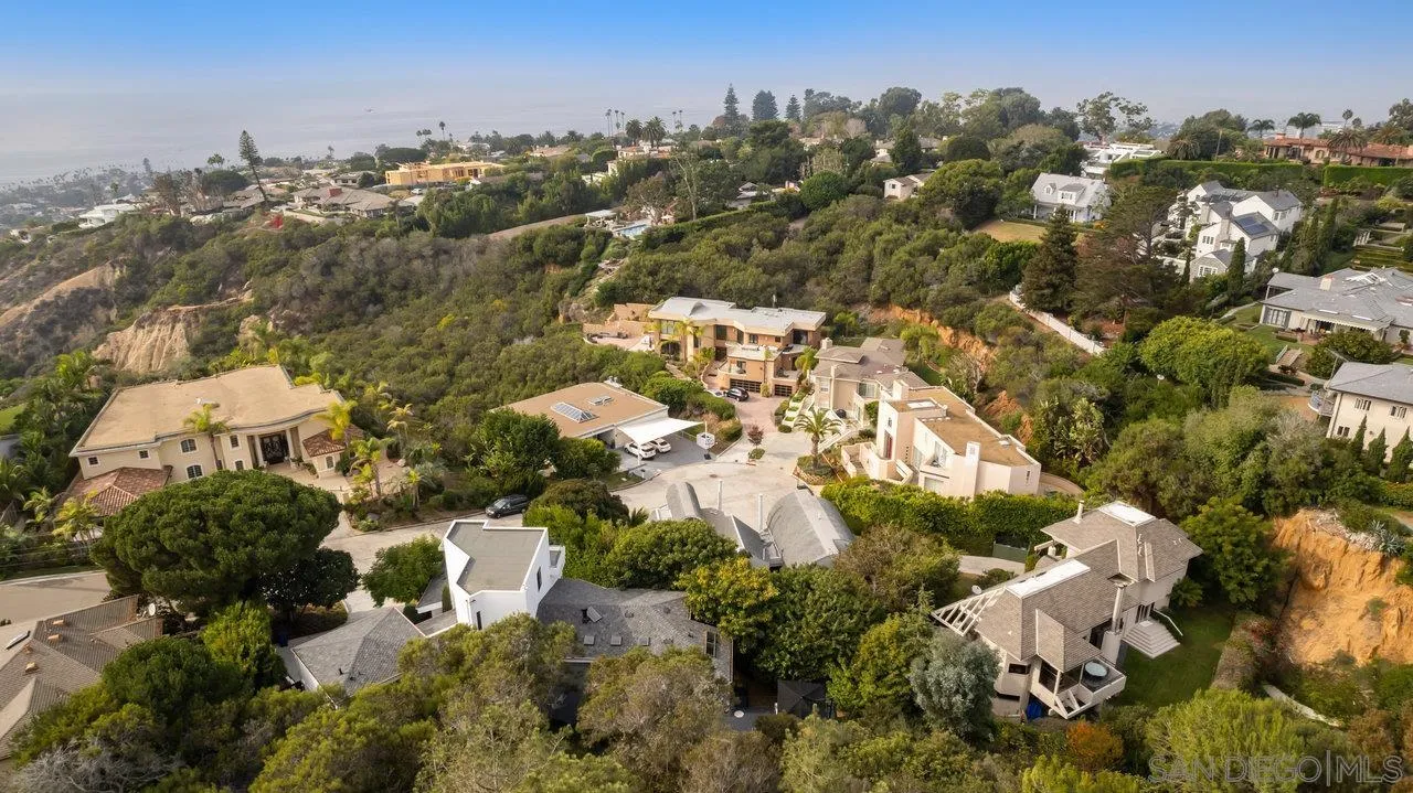 6105 Avenida Chamnez La Jolla, CA 92037 - Photo 58 of 59 an aerial view of residential houses with outdoor space
