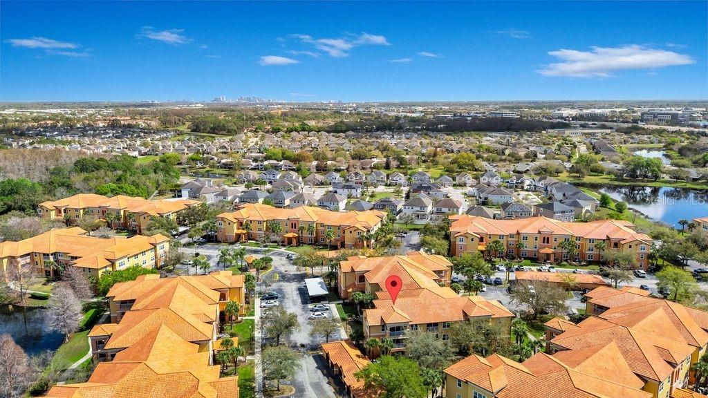 5471 Vineland Road, Unit 7301 Orlando, FL 32811 - Photo 25 of 34 an aerial view of a city