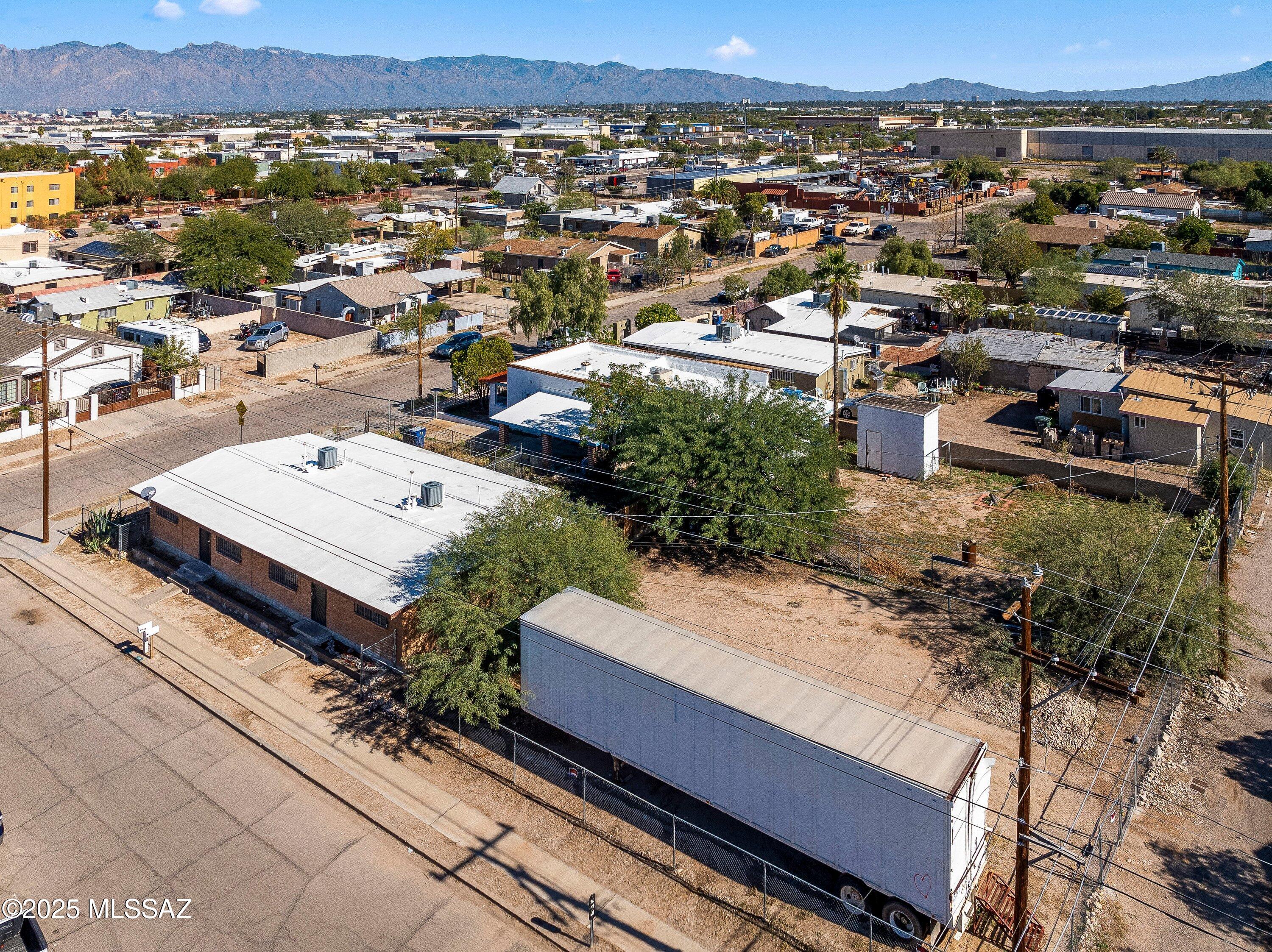 2001 South 3rd Avenue Tucson, AZ 85713 - Photo 4 of 42 an aerial view of a house with a yard