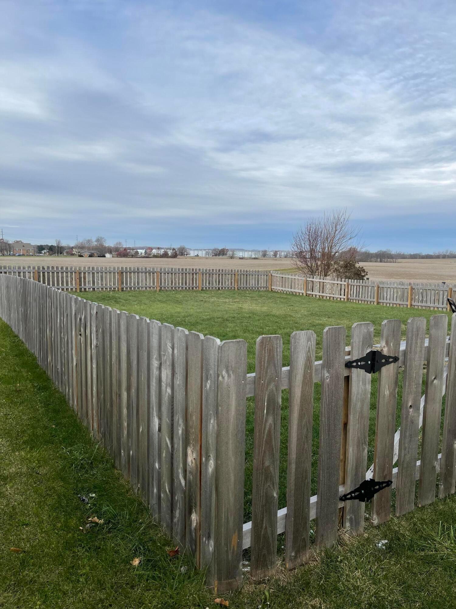 1041 Sun Ridge Street Lancaster, OH 43130 - Photo 24 of 28 Fenced in back yard with country views!