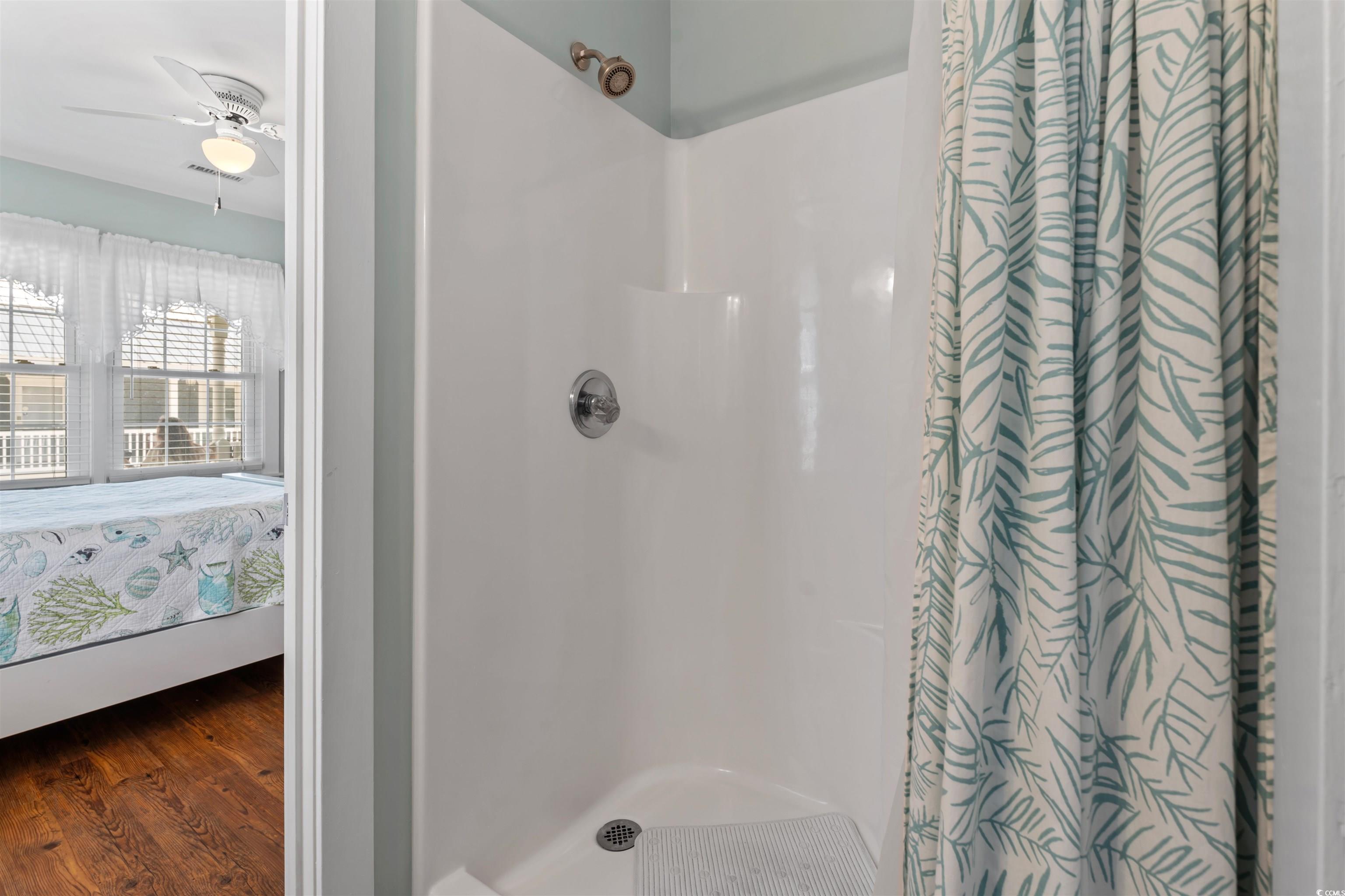 161 Easy Street Murrells Inlet, SC 29576 - Photo 13 of 40 Bathroom featuring a shower with shower - Tub Combination