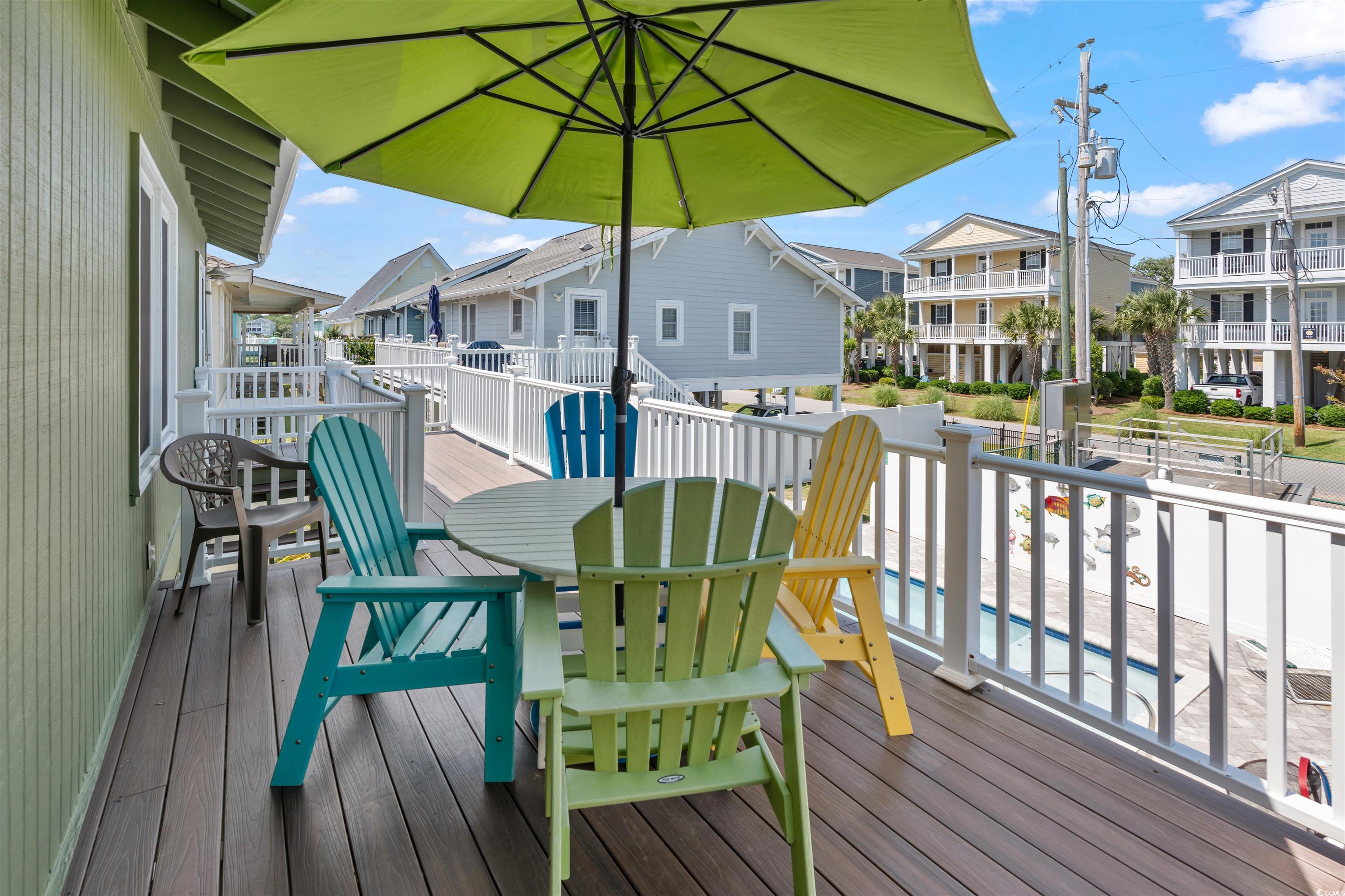 161 Easy Street Murrells Inlet, SC 29576 - Photo 23 of 40 Poolside 2nd level deck
