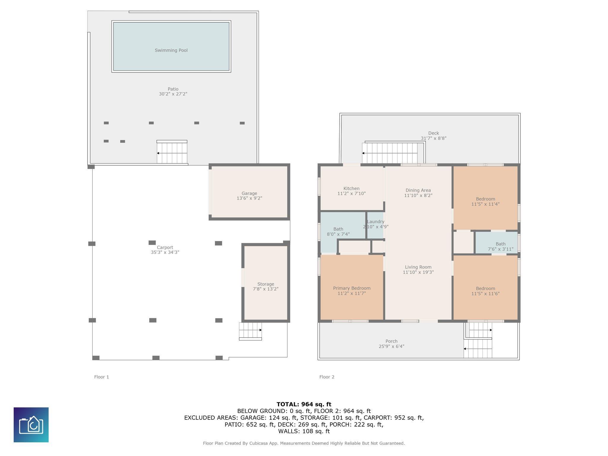 161 Easy Street Murrells Inlet, SC 29576 - Photo 40 of 40 Floor plan / room layout