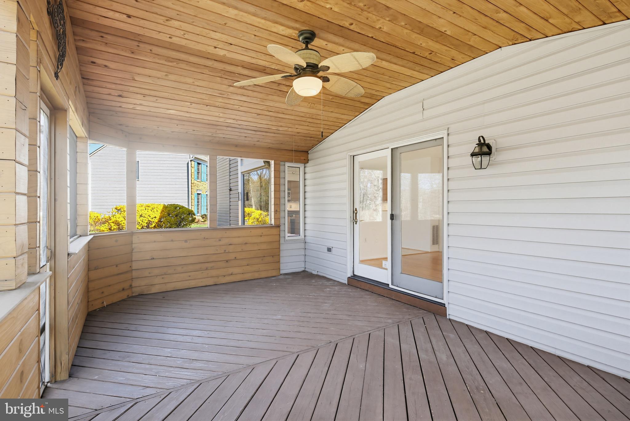 8307 Spring Blossom Court Laurel, MD 20723 - Photo 27 of 69 Screened-in porch with cathedral ceiling