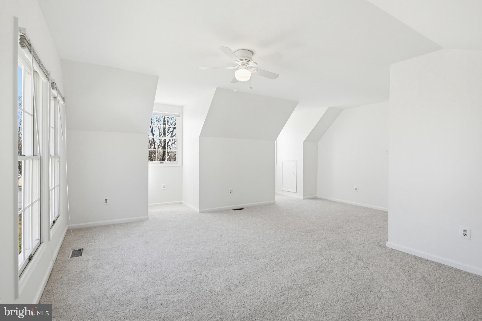 8307 Spring Blossom Court Laurel, MD 20723 - Photo 46 of 69 Bedroom 5 - beautiful vaulted ceiling detail