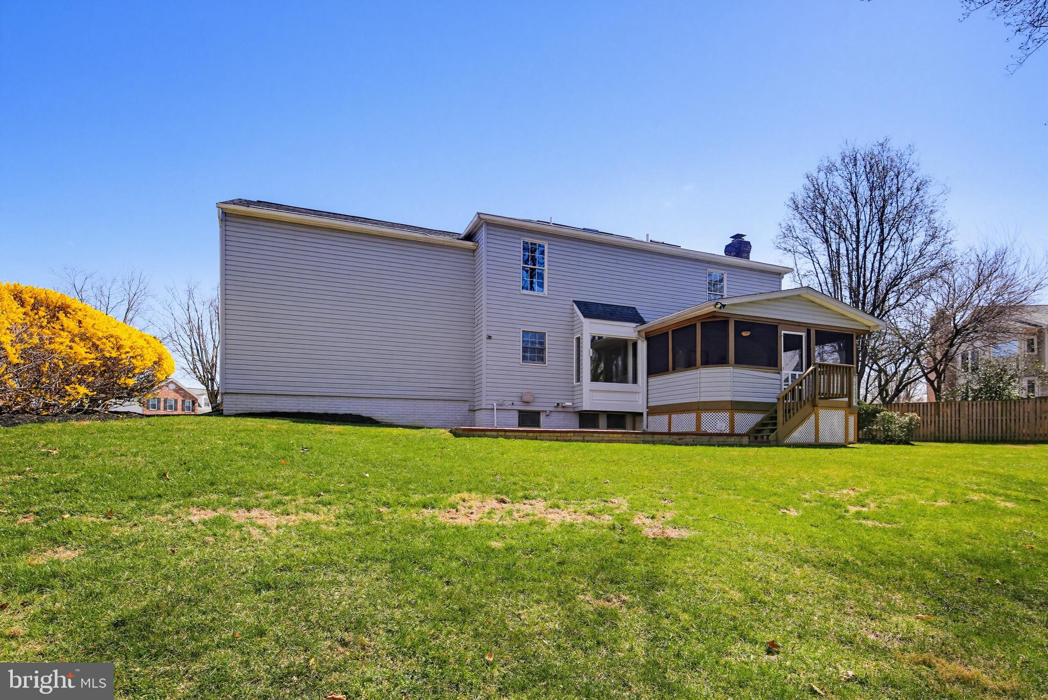 8307 Spring Blossom Court Laurel, MD 20723 - Photo 61 of 69 a front view of house with yard and seating area
