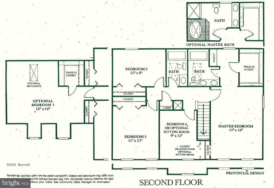 8307 Spring Blossom Court Laurel, MD 20723 - Photo 68 of 69 Upper Level Floorplans