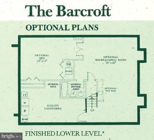 8307 Spring Blossom Court Laurel, MD 20723 - Photo 69 of 69 Lower Level Floorplans