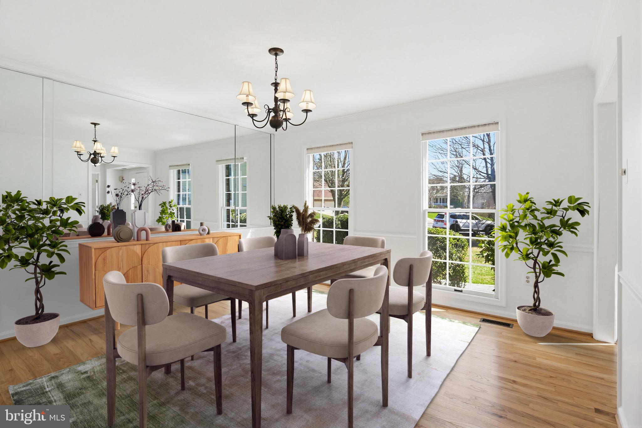 8307 Spring Blossom Court Laurel, MD 20723 - Photo 10 of 69 a view of a dining room with furniture and window