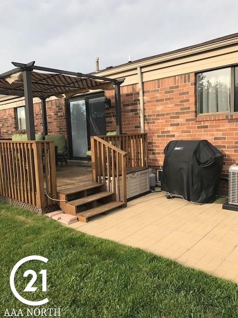 57507 Jewell Road Washington, MI 48094 - Photo 17 of 22 back deck & patio