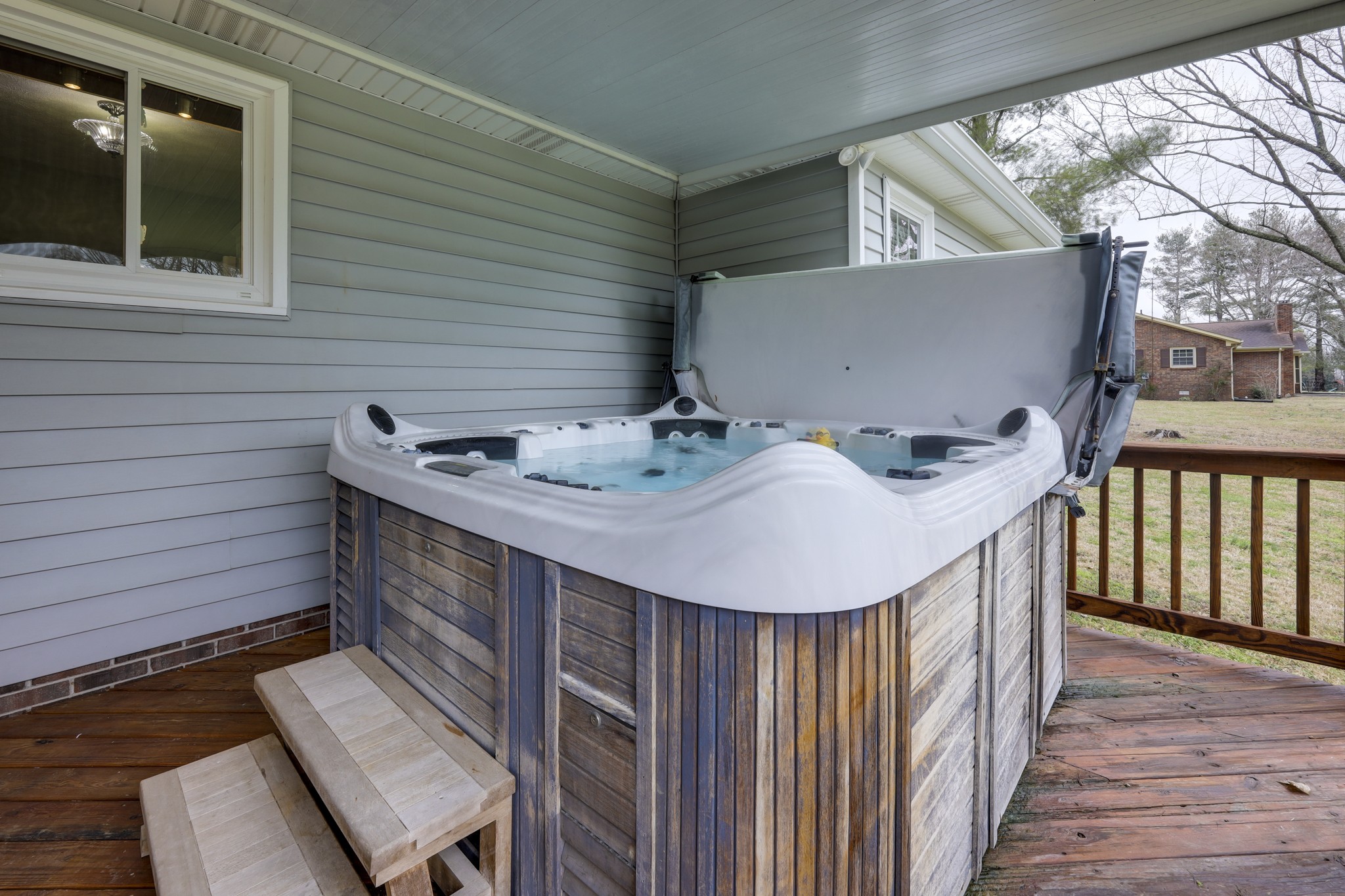 5113 Baker Road Murfreesboro, TN 37129 - Photo 14 of 17 a balcony with table and chairs