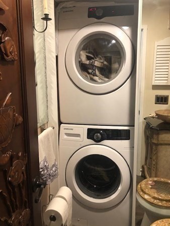 35 Hazen Road, Unit F3 Shirley, MA 01464 - Photo 6 of 22 a utility room with dryer and washer