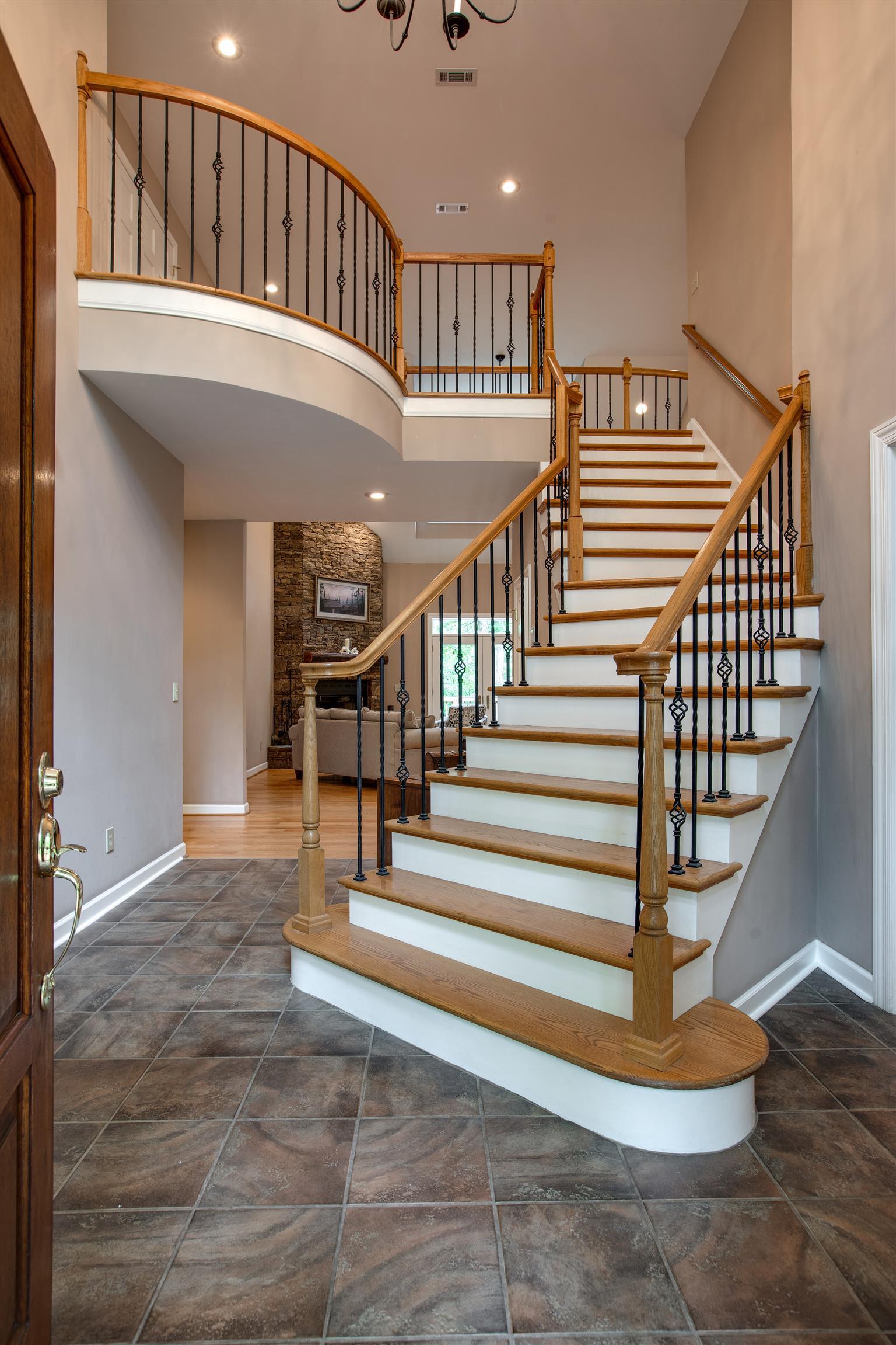 5745 Pinewood Road Franklin, TN 37064 - Photo 12 of 27 a view of entryway hall and hall with wooden floor