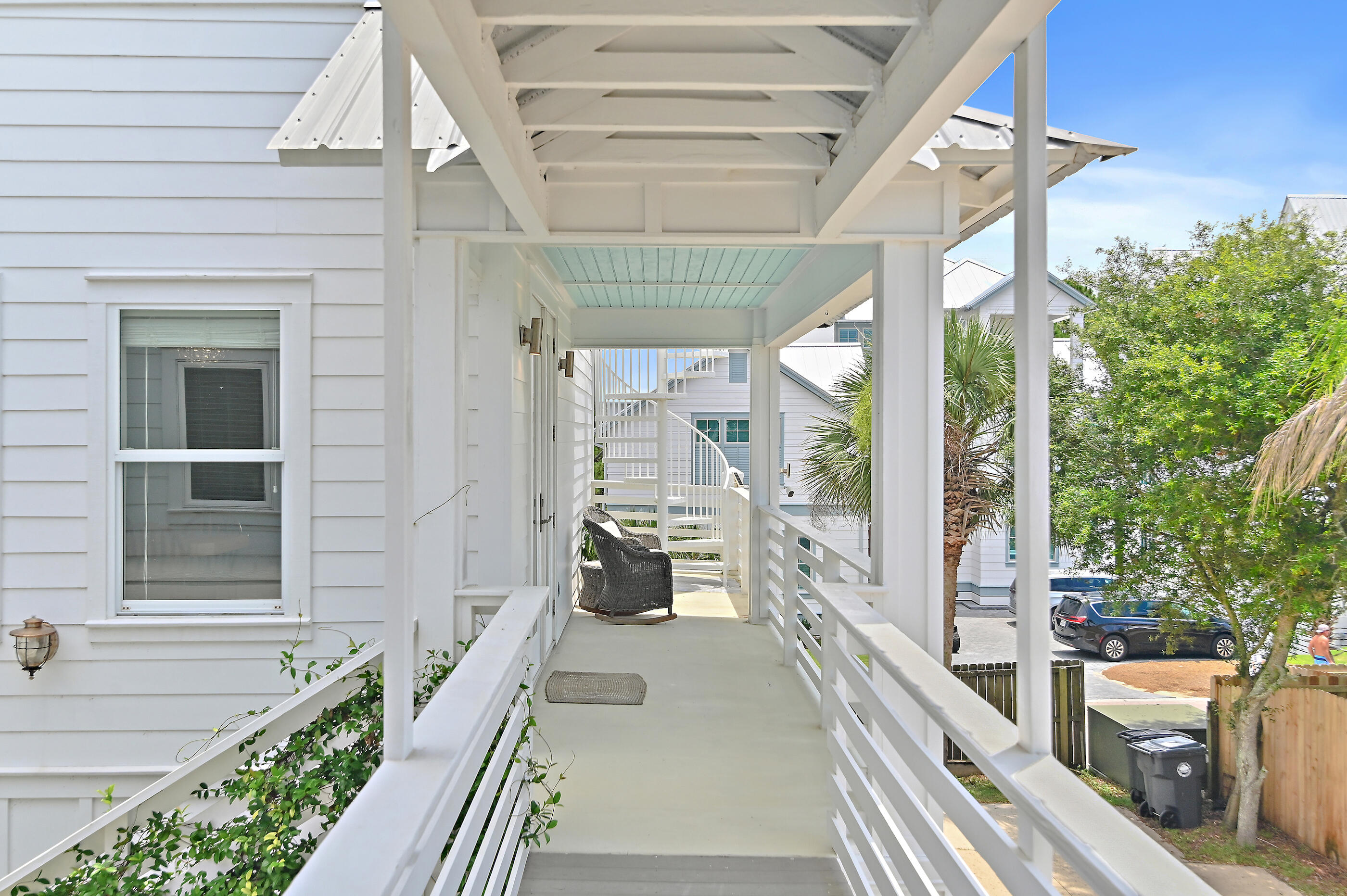 96 Hilltop Drive Santa Rosa Beach, FL 32459 - Photo 34 of 50 a view of a balcony with couch