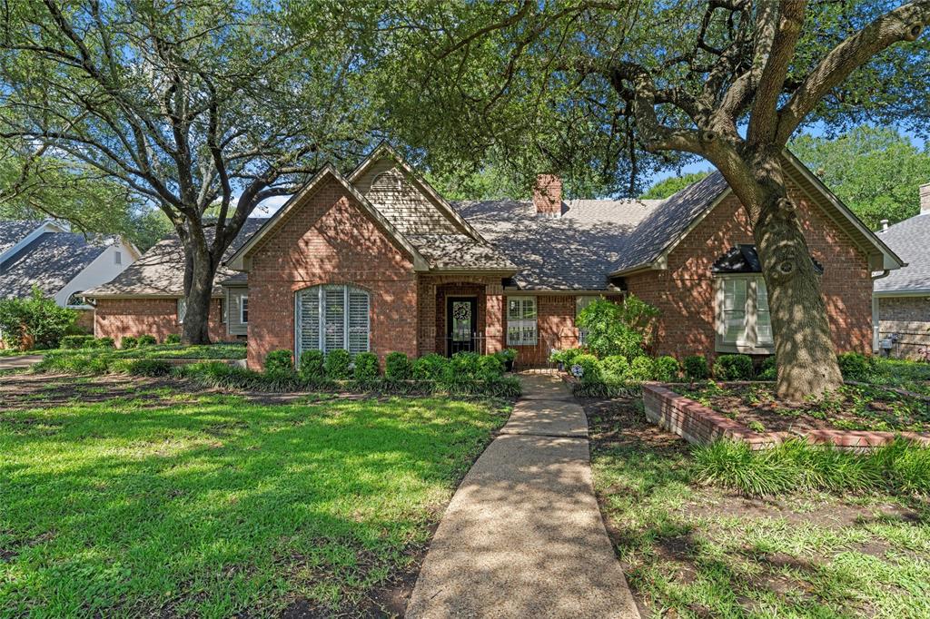 3000 Chimney Hill Drive Waco, TX 76708 - Photo 37 of 37 a front view of a house with a garden