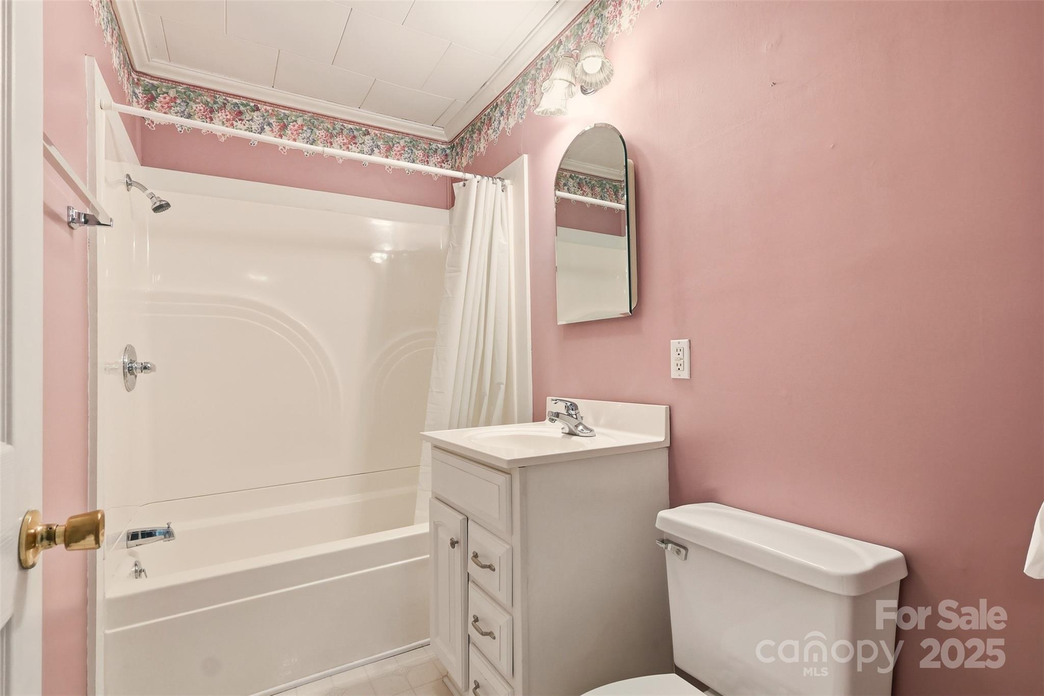 1640 Long Ferry Road Salisbury, NC 28146 - Photo 13 of 47 a bathroom with a sink a toilet and shower