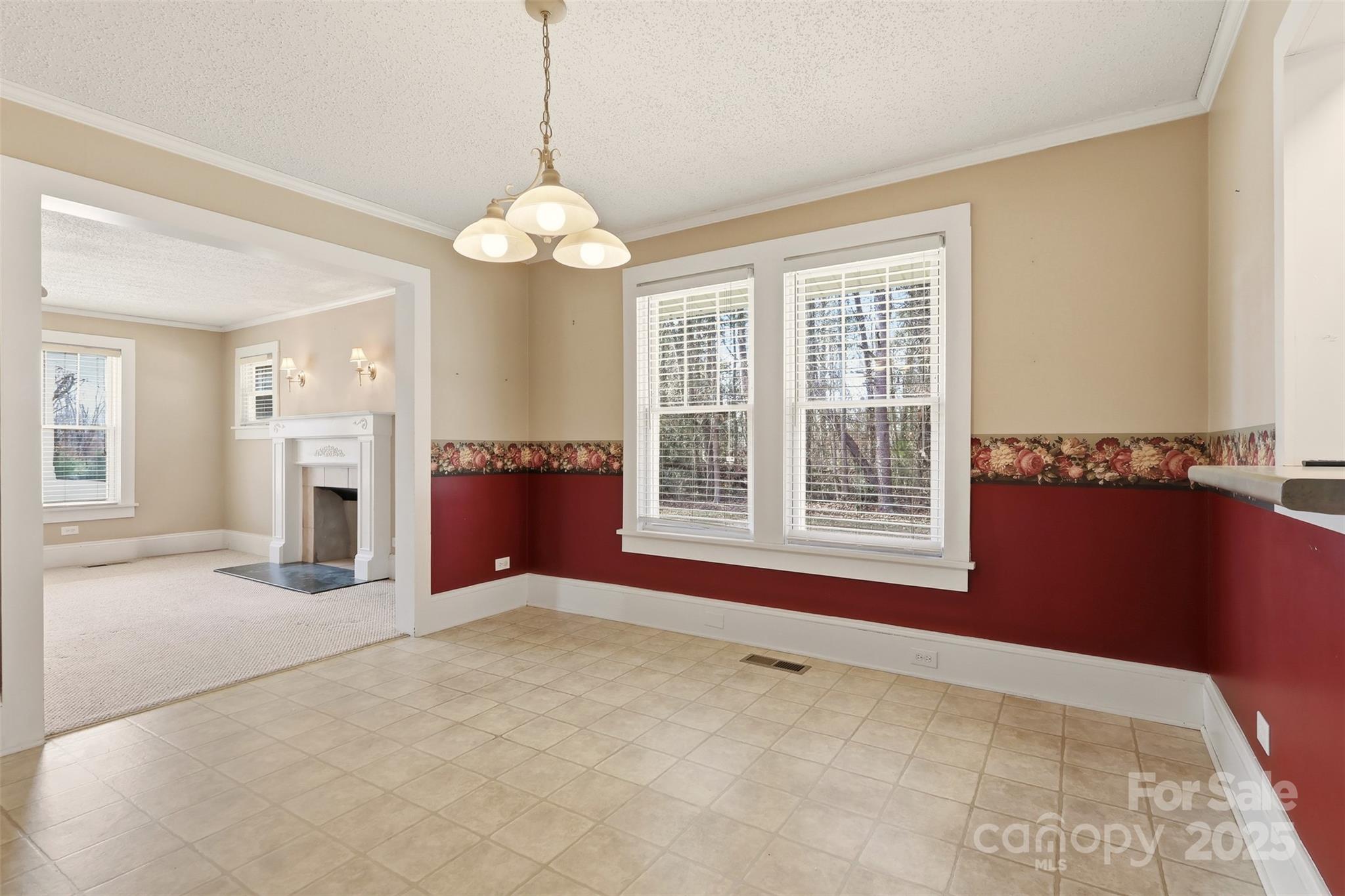 1640 Long Ferry Road Salisbury, NC 28146 - Photo 22 of 47 a view of an empty room with a window and a kitchen