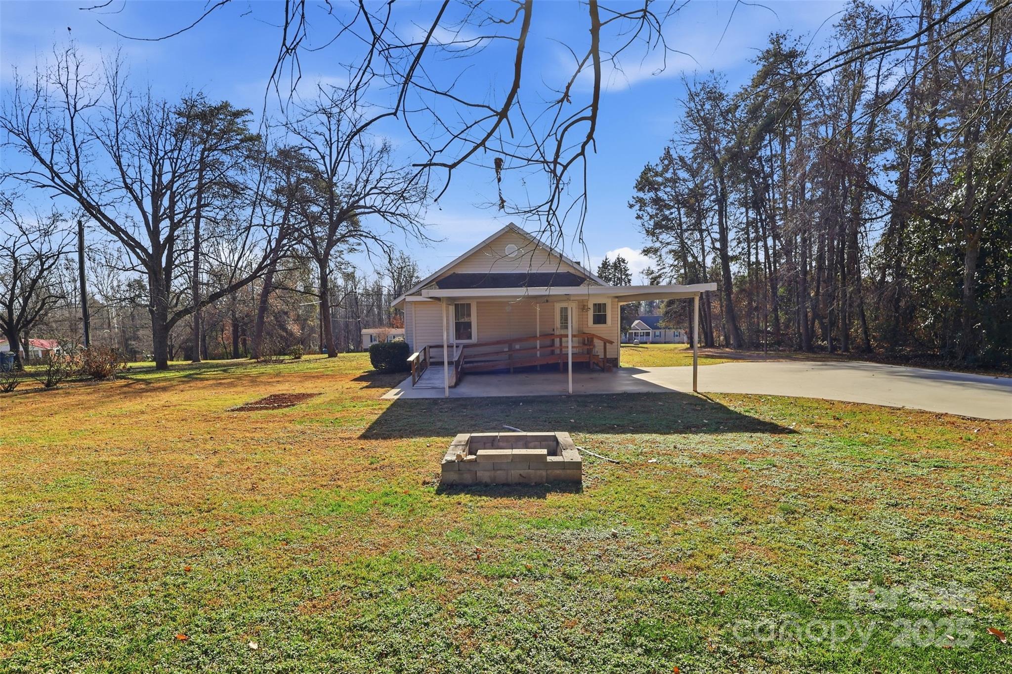 1640 Long Ferry Road Salisbury, NC 28146 - Photo 37 of 47 a swimming pool with outdoor seating and yard