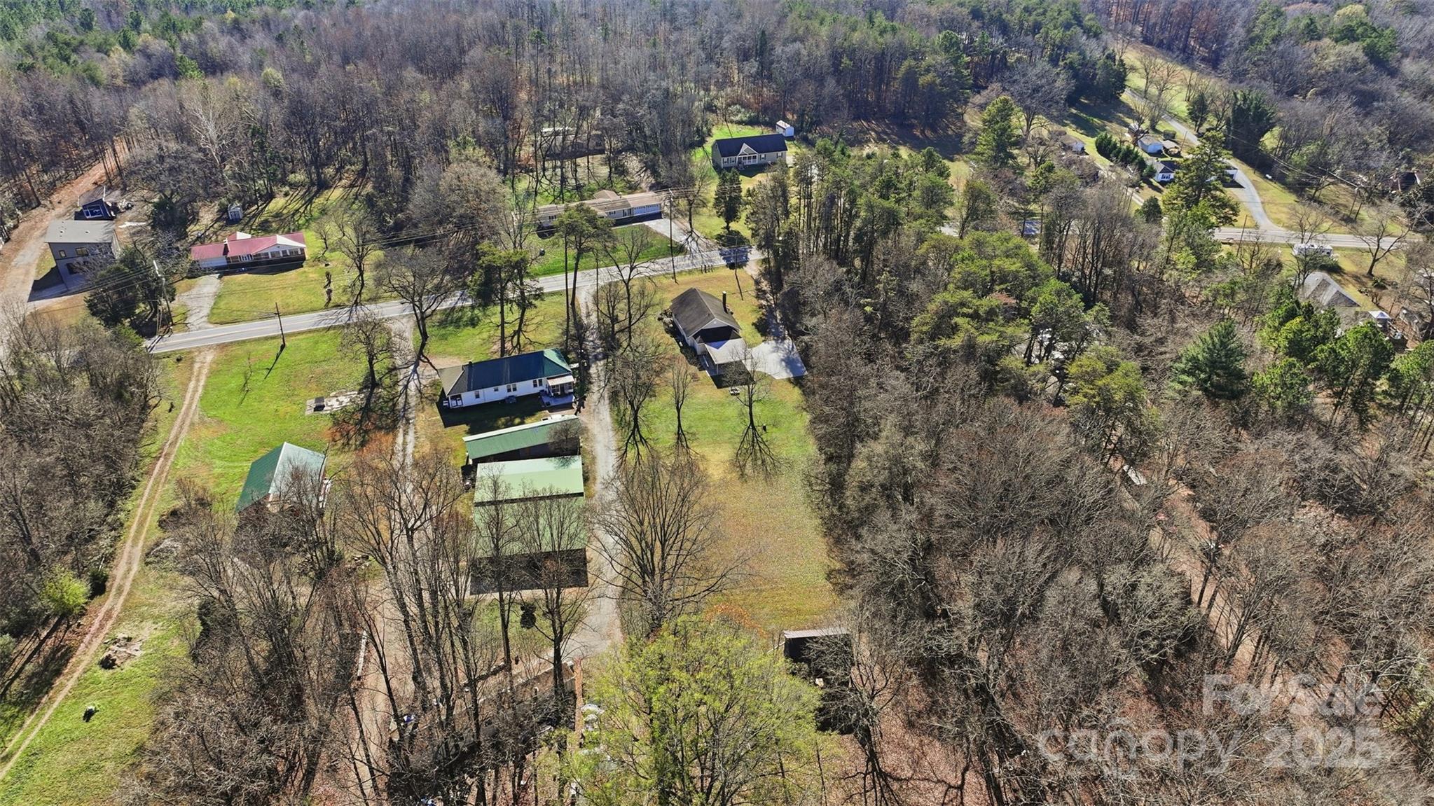1640 Long Ferry Road Salisbury, NC 28146 - Photo 42 of 47 a bird view of building and trees in the background