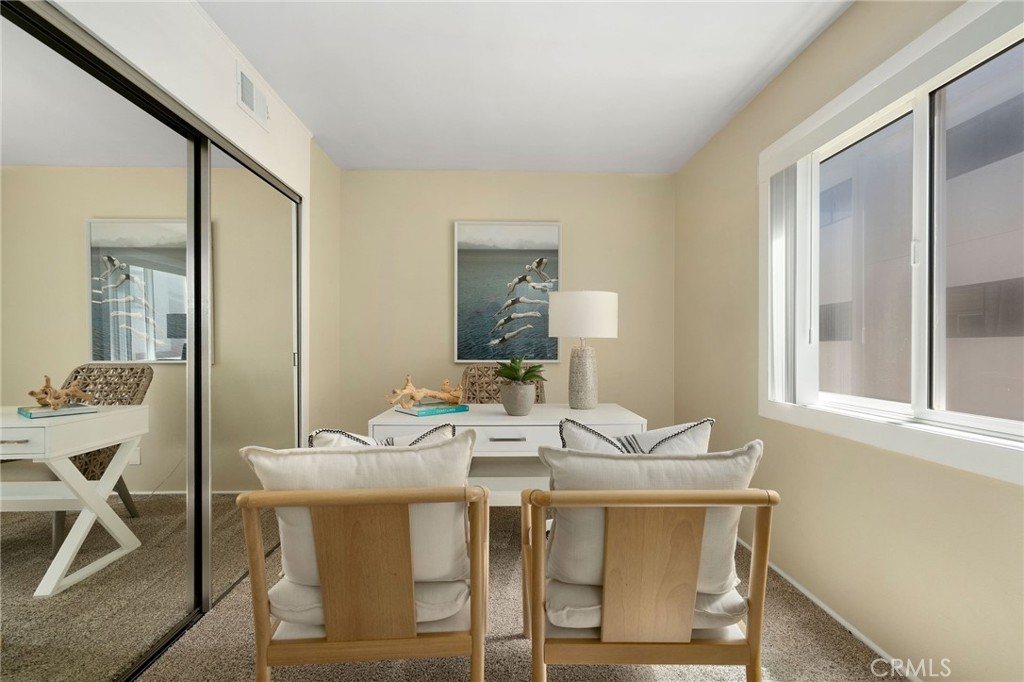 19 B Surfside Surfside, CA 90743 - Photo 16 of 35 a view of a dining room with furniture and wooden floor
