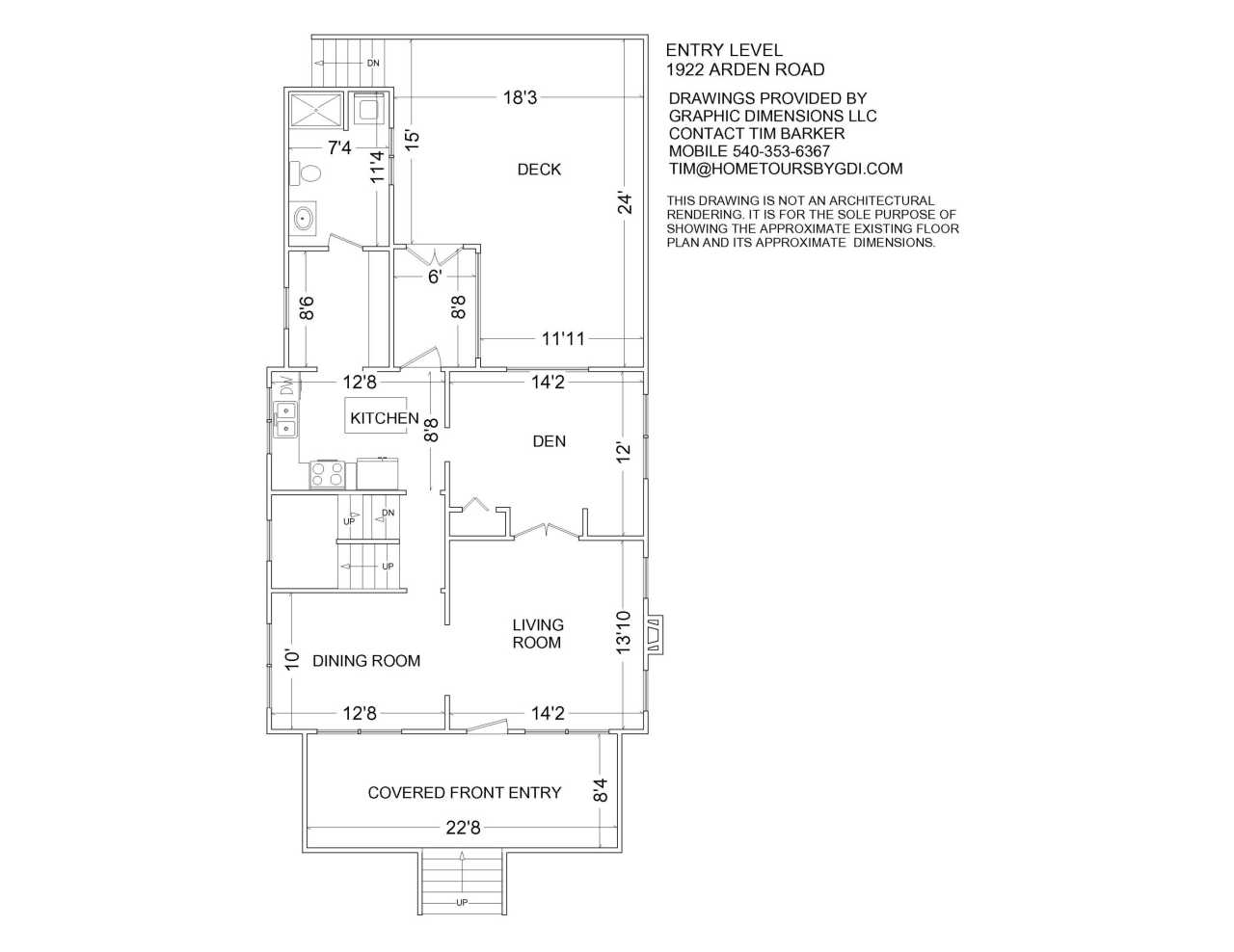 1922 Arden Road Southwest Roanoke, VA 24015 - Photo 2 of 59 1922_arden_road_floor_plans_1