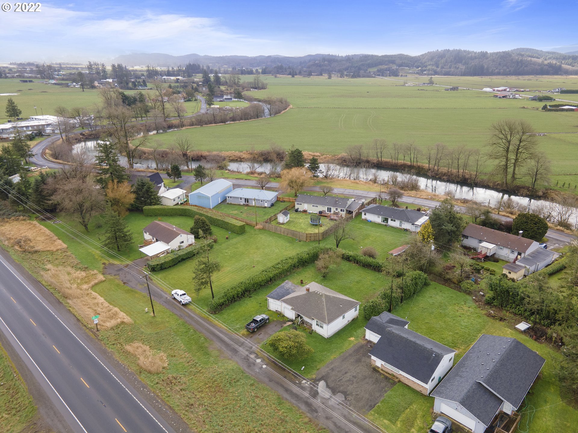 2255 Swett Acres Road Tillamook, OR 97141 - Photo 8 of 22 a view of lake with city view