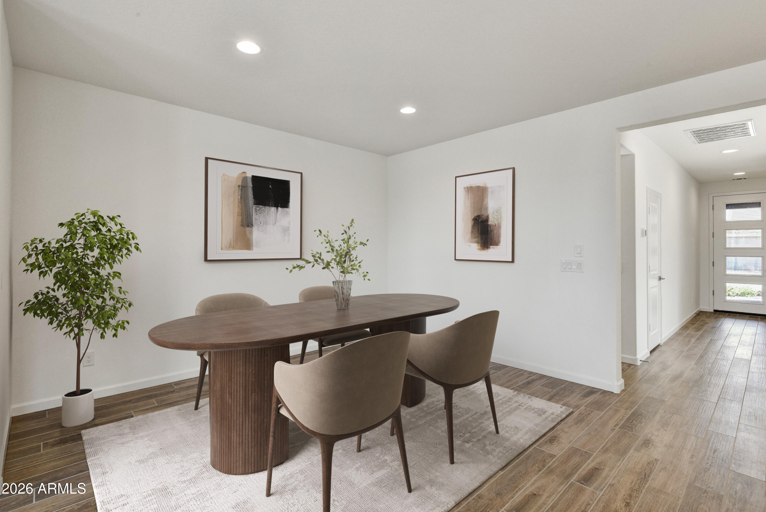 4522 Jackpot Road Wickenburg, AZ 85390 - Photo 3 of 22 a view of a room with furniture and wooden floor