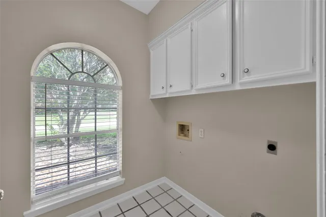 a view of an entryway with sitting space