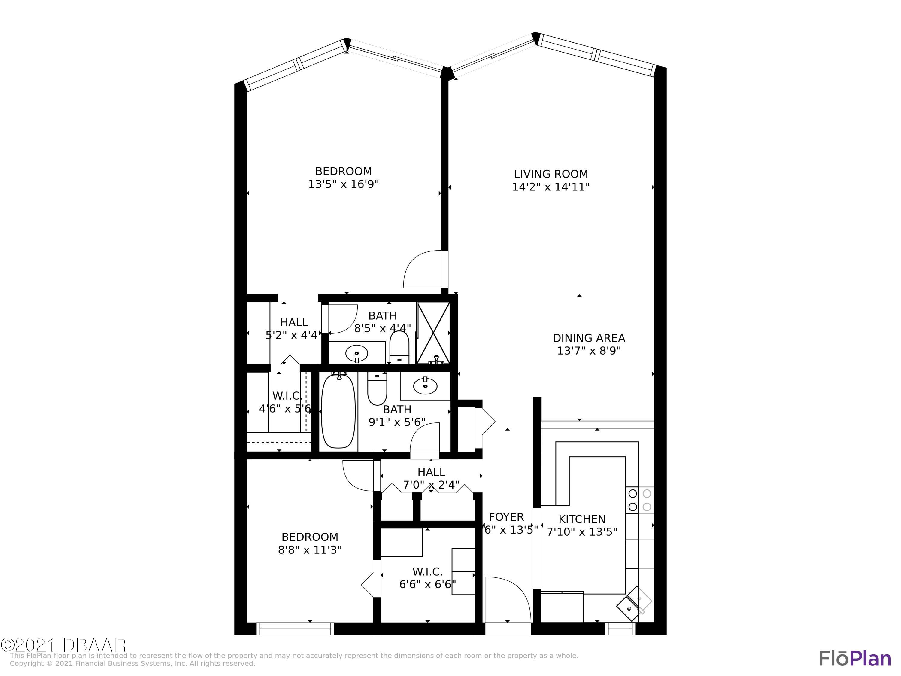 1051 Ocean Shore Boulevard, Unit 603 Ormond Beach, FL 32176 - Photo 30 of 30 Floor plan