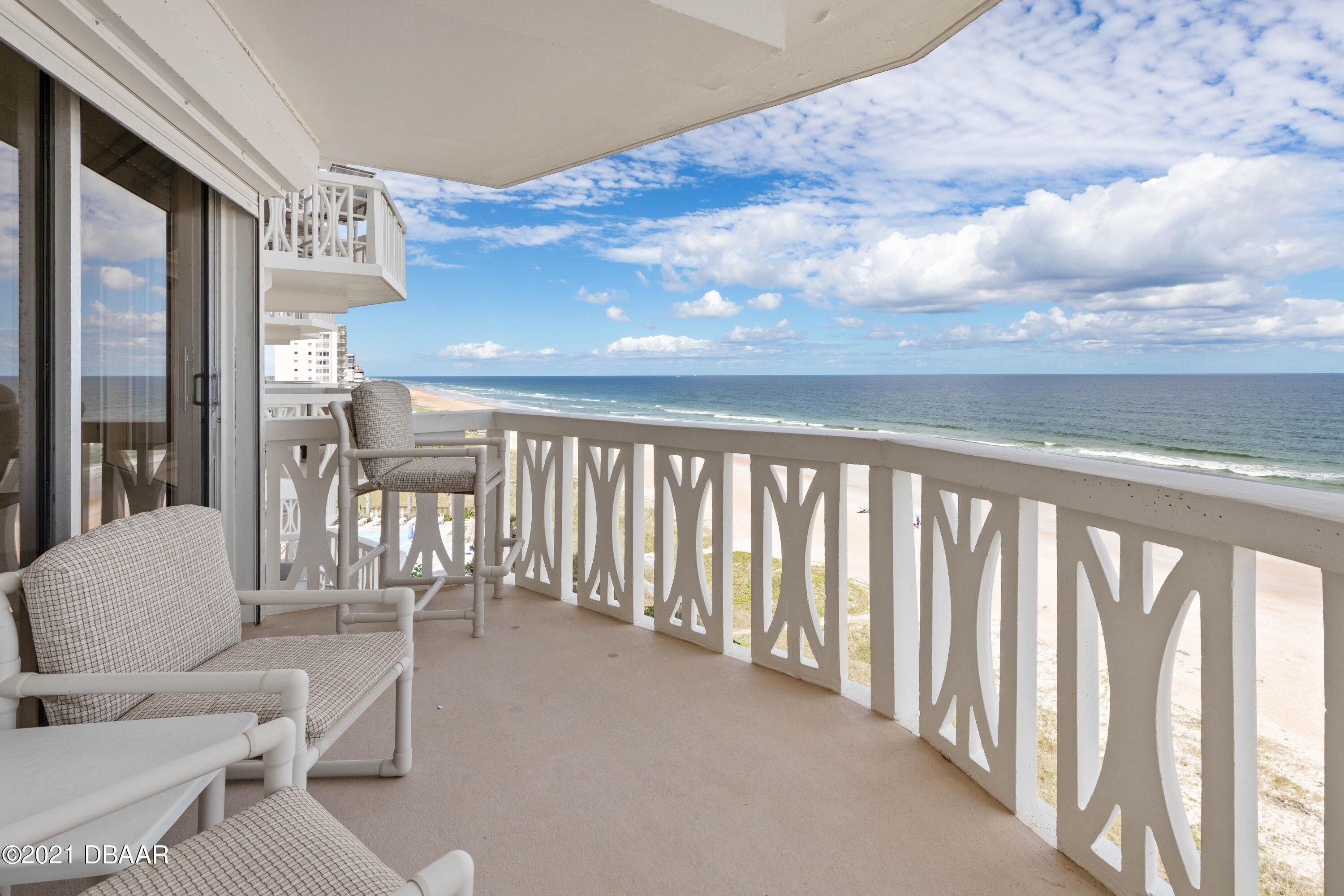 1051 Ocean Shore Boulevard, Unit 603 Ormond Beach, FL 32176 - Photo 4 of 30 Ocean balcon