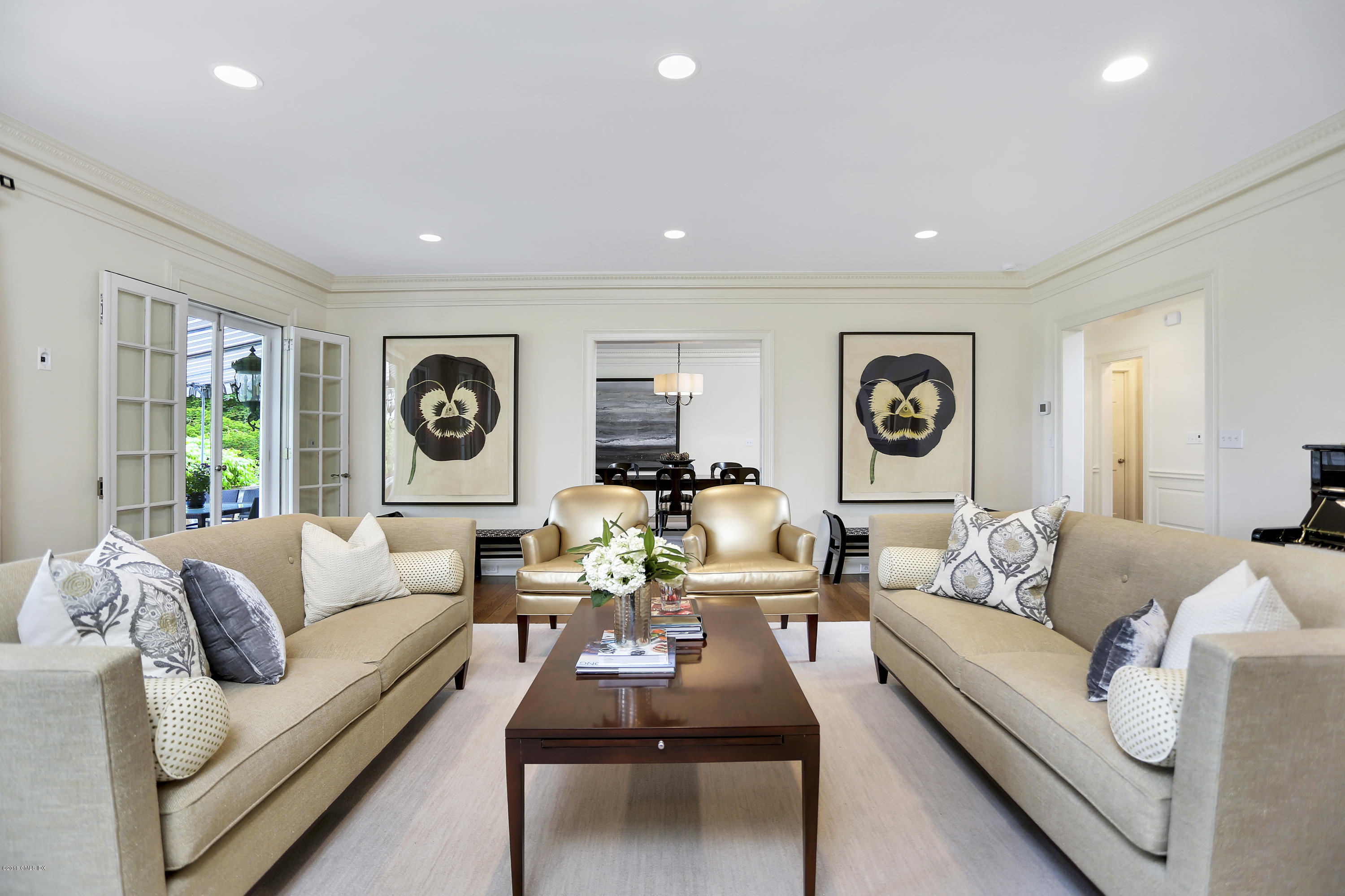 5 Dairy Road Greenwich, CT 06830 - Photo 6 of 32 a living room with furniture and a large window