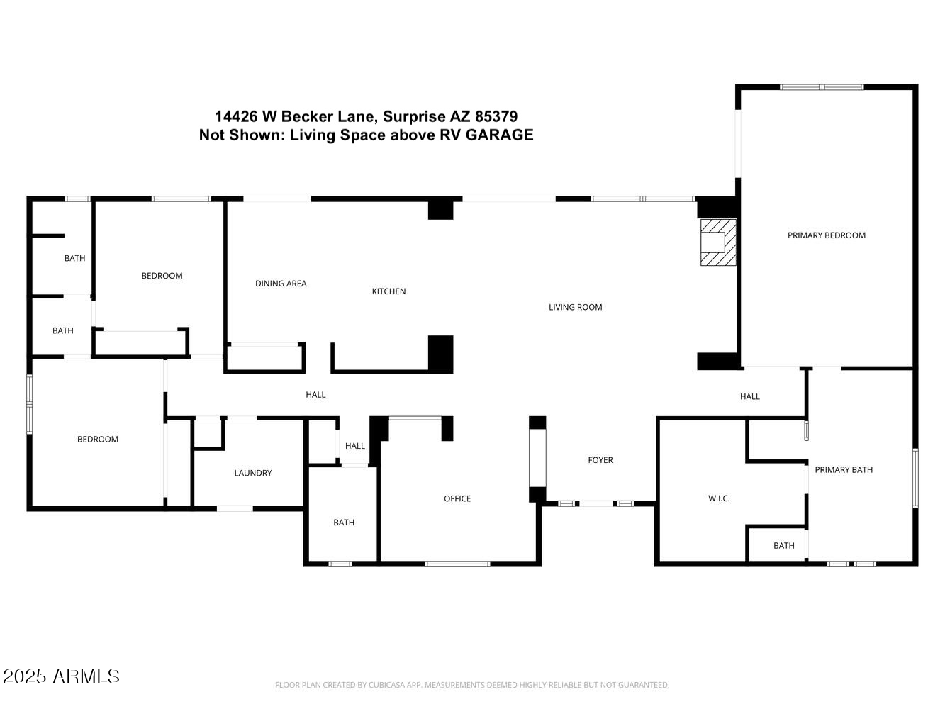 14426 West Becker Lane Surprise, AZ 85379 - Photo 68 of 68 a picture of floor plan