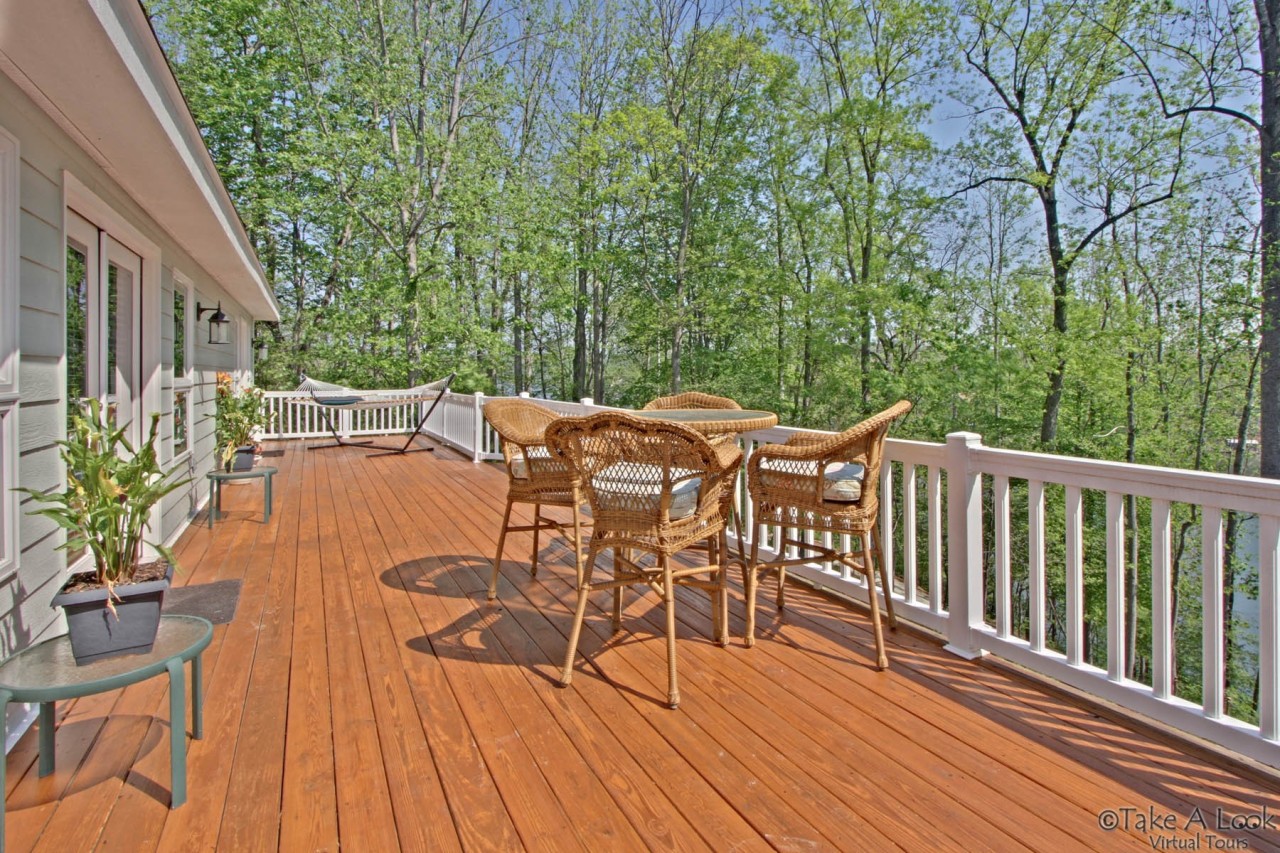 572 Major Holland Road Union Hall, VA 24176 - Photo 18 of 50 Huge Entry Deck! for Entertaining!