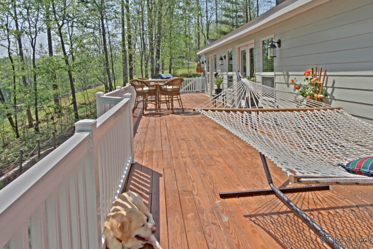 572 Major Holland Road Union Hall, VA 24176 - Photo 28 of 50 Living Area Deck...at the Lake!