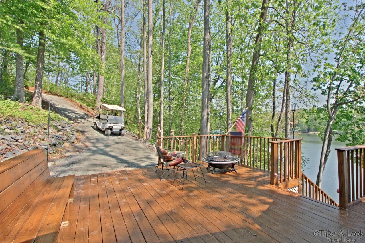 572 Major Holland Road Union Hall, VA 24176 - Photo 29 of 50 Lake Patio & Dock/ Refrig