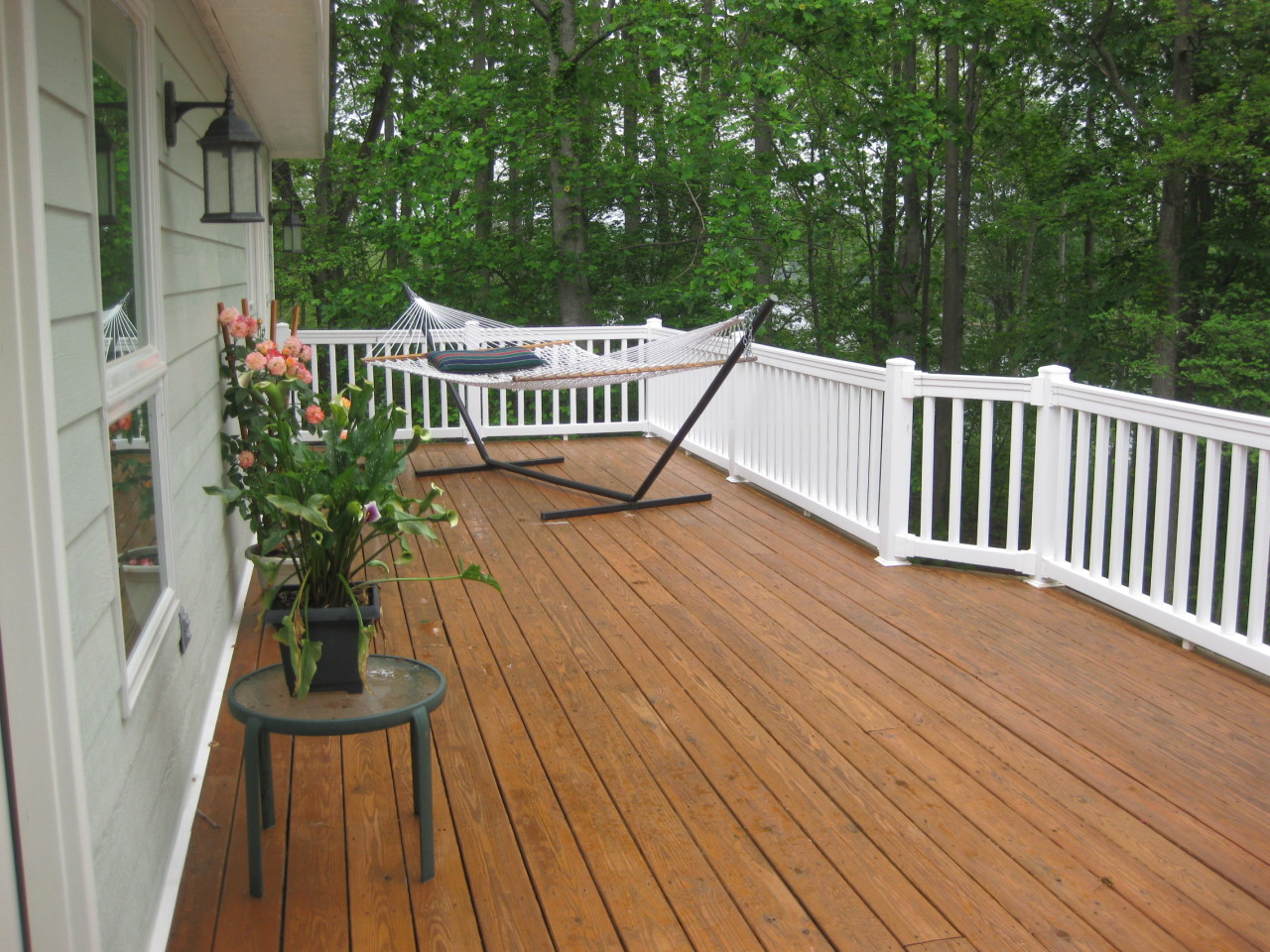 572 Major Holland Road Union Hall, VA 24176 - Photo 41 of 50 Deck!!!!! w/Hammock!
