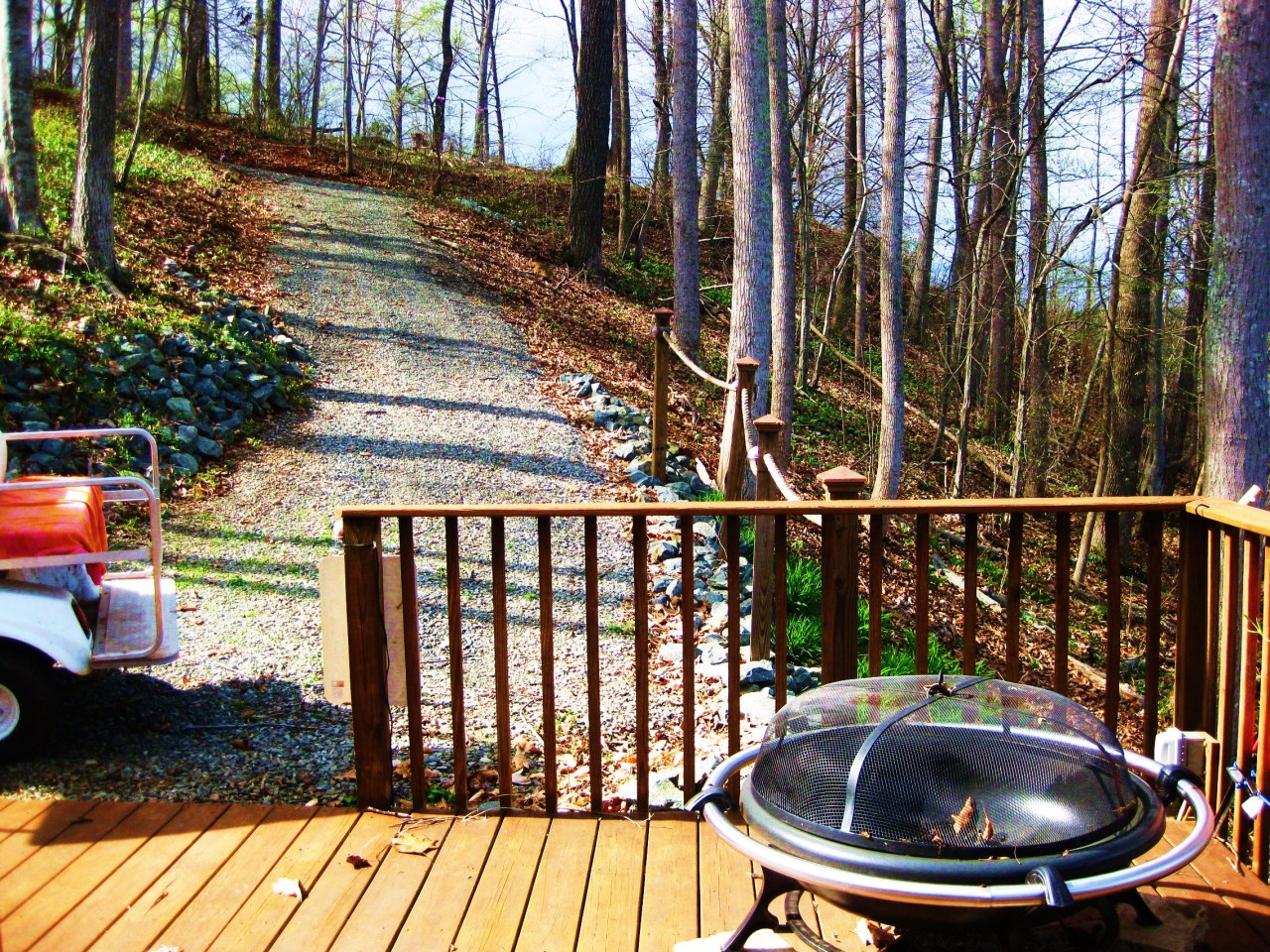 572 Major Holland Road Union Hall, VA 24176 - Photo 45 of 50 Lake Deck Entertaining Area!